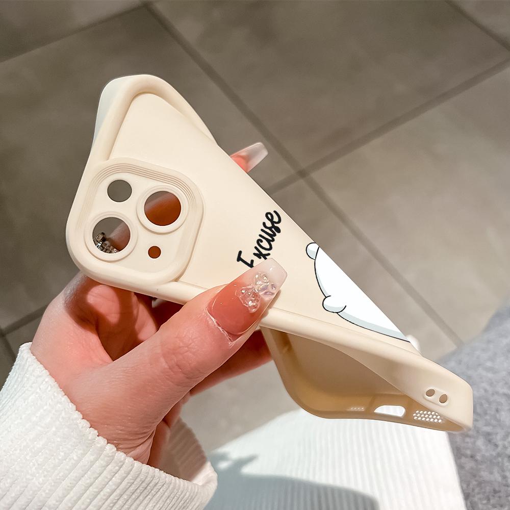 Měkký silikonový čtvercový žebříkový vzor tisku Pouzdro telefonu Plný kryt fotoaparátu Ochranné pryžové pouzdro odolné proti nárazům pro iPhone Infinix Tecno OnePlus