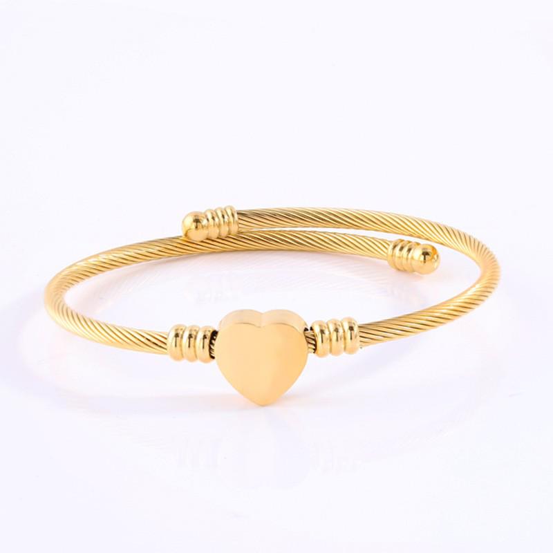 Starry Sky Full Diamond Titanium Steel Bracelet – Versatile, No-Fade Silver Women's Fashion Accessory