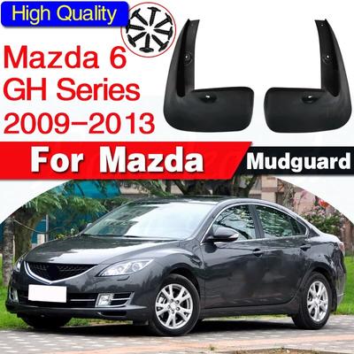2ks predné lapače nečistôt na auto pre Mazdu 6 2009-2013 GH Series Lapače blatníkov Ochranné kryty lapačov blatníkov Blatníky Fender 2010 2011 2012