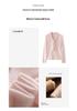 60% Cashmere V-neck Ribbon Knit Top for Women - Loose & Slimming Fit