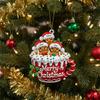 Shatterproof Christmas Cookie Decorations Decorative Acrylic Hanging Pendant For Indoor Outdoor Christmas Tree