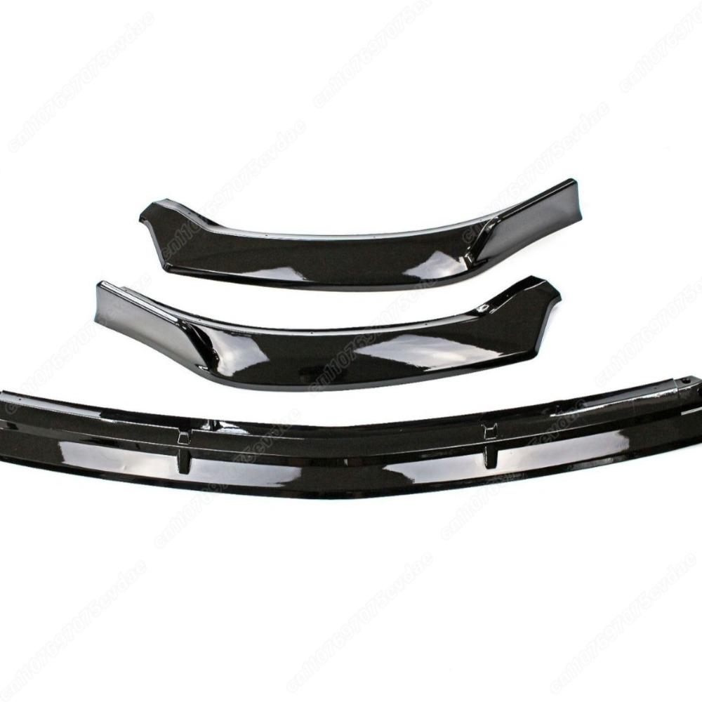 For Mercedes-Benz A-Class Sport Model W177 2019 2020 2021 2022 Front Bumper Splitter Lip Spoiler Diffuser Car Exterior BodyKits