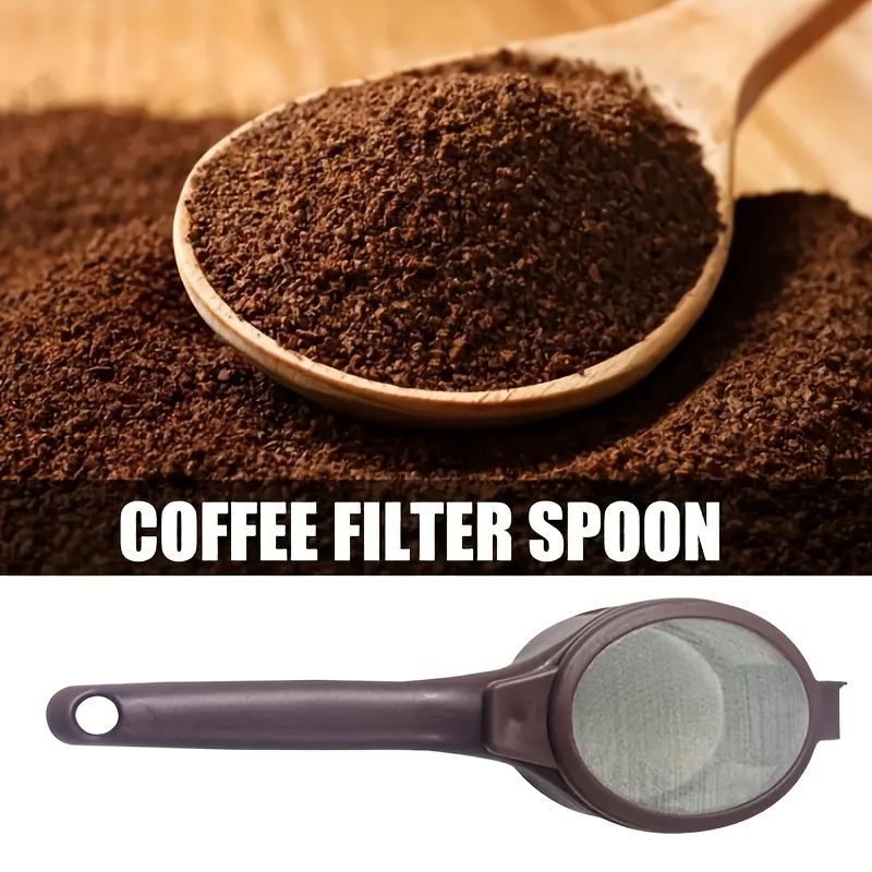 Durable Coffee Filter Spoon,Portable,Ideal for Capsules & Powder Filtration,Perfect for Baking Enthusiast,Coffee Filtration Tool