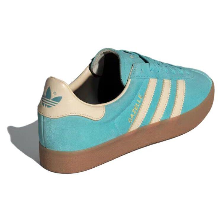 Adidas Gazelle 85 Easy Mint Crystal Sand Unisex Sneaker Blau Gummi IE3435