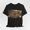 Watkins Glen Road Course Racing T-Shirt | Race Track, Checkered Flags, American Flag