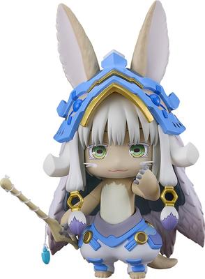 Nendoroid Made in Abyss Das Goldene Land der Brennenden Sonne Nanachi Neues Kostüm Ver. Nicht maßstabsgetreue bemalte Kunststoff-Actionfigur