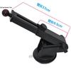 Universal Car Phone Holder with Suction and Telescopic Arm