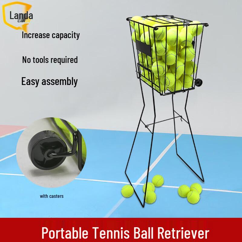 Landa Rolling Tennis Ball Collector