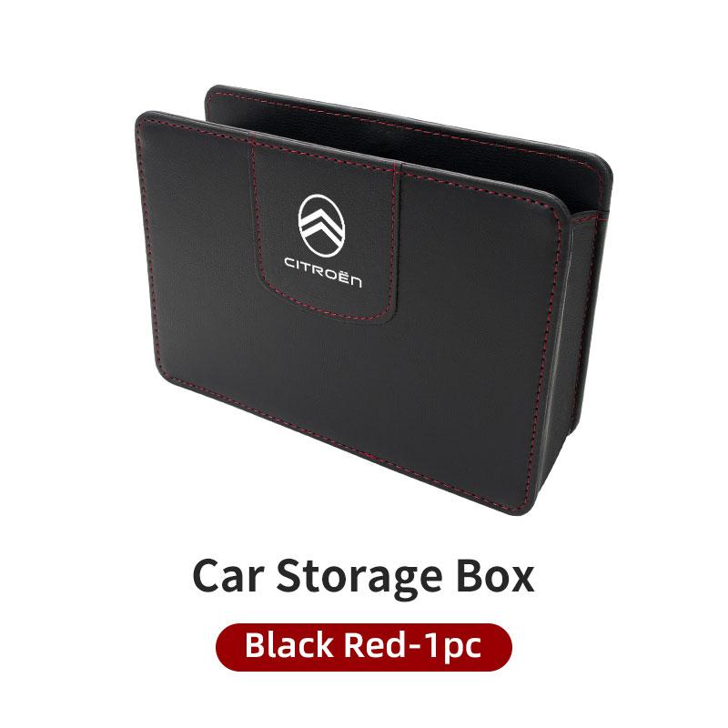 Car Side Seat Door Pocket Pouch Cell Phone Sunglasses Holder For Citroen C5 C1 C2 C6 C4L DS3 DS4 DS5 C-Elysee Grand Berlingo