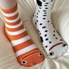Funny Socks Funny Gifts Autumn And Winter Middle Tube Boneless Seam Head Socks New Year Gift Christmas Gift