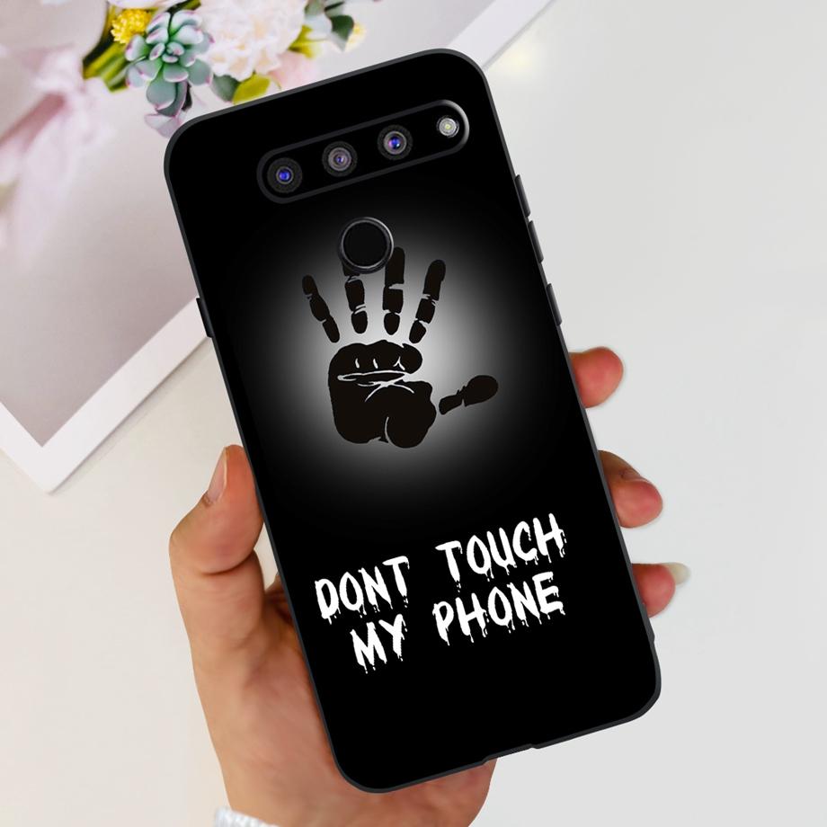 Für LG G8X ThinQ Hülle LG V50 ThinQ V50s ThinQ V50 Dual Screen Flüssigsilikon Bumper Coque Fundas Marmor Weltraummann Drache Capa