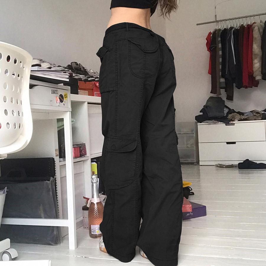 New In Autumn/Winter Women's Casual Retro Workwear Dad Jeans Loose Wide Leg Straight Leg Denim Pants for Women