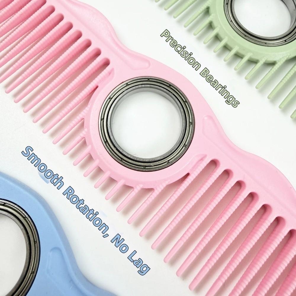 Professional Spining Cutting Comb with Bearing Anti-static Barber Comb for Barbers