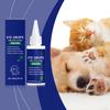 Pet Eye Drops, Cat And Dog Tear Stain Cleaning Drops, Reduce Secretion Blockage And Discomfort,30ml