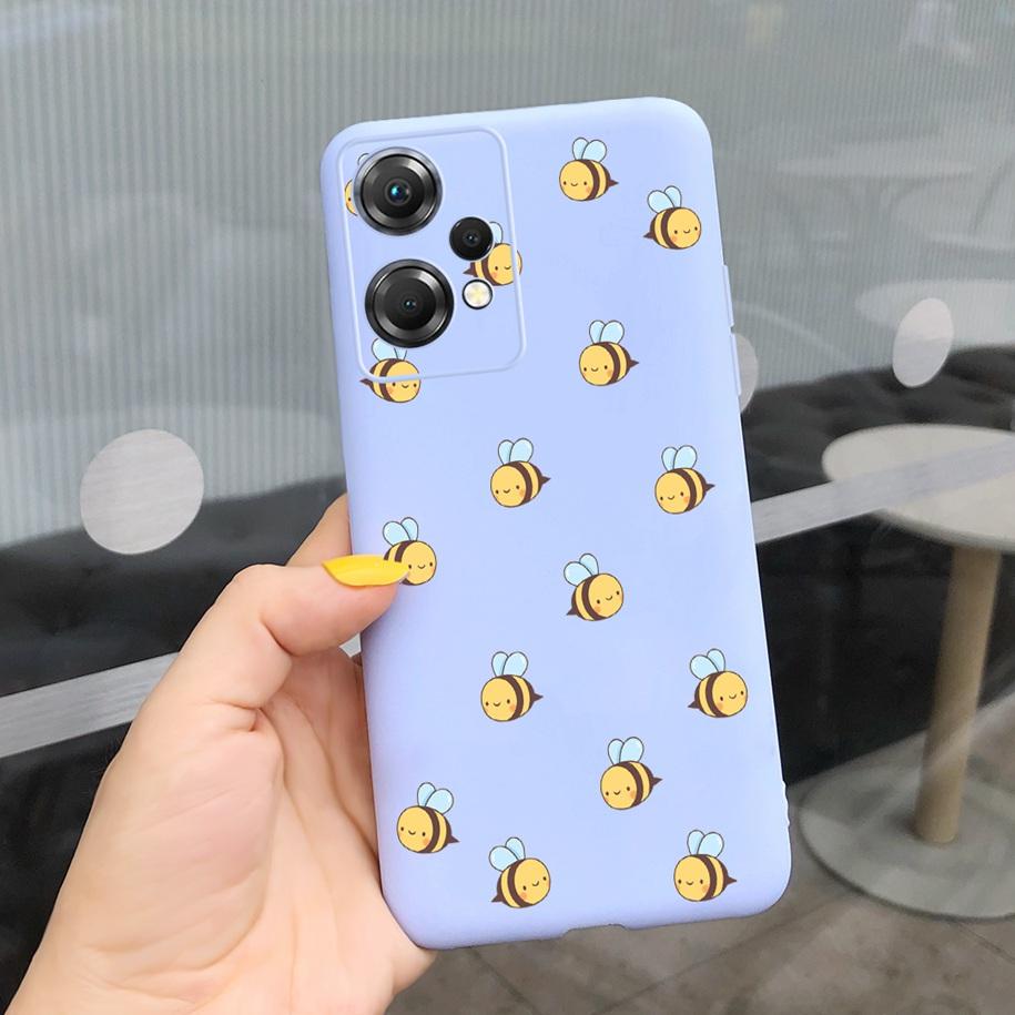 For OnePlus Nord CE 2 Lite 5G Case Daisy Flower Soft Silicone Back Cover for One Plus Nord CE 2 Lite 5G Cases CE2 Lite Funda Bag