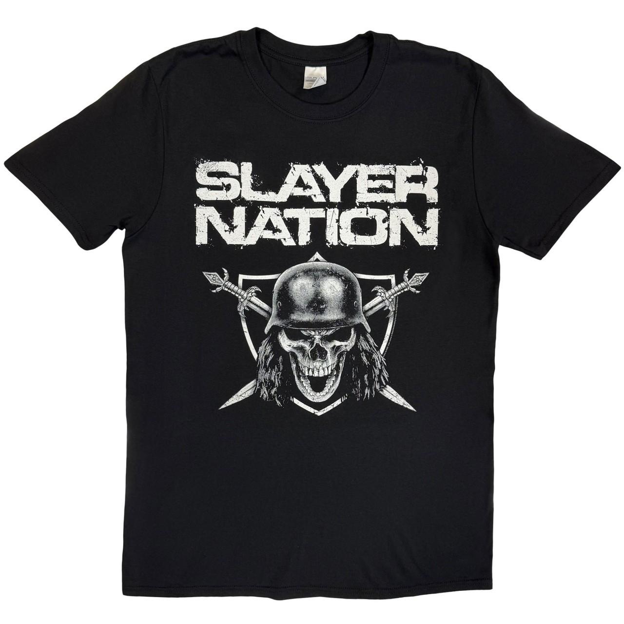 Slayer Slayer Nation 2015 Dates T-shirt Hommese L