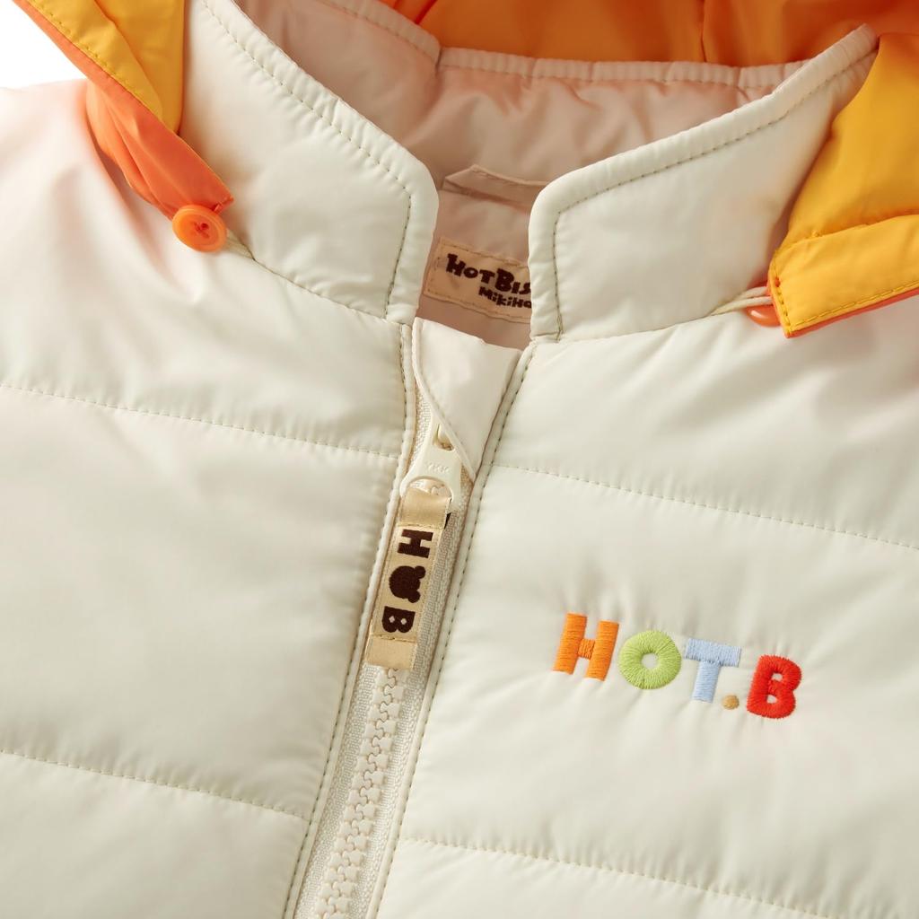 MIKI HOUSE HOT BISCUITS Jumper for Boys and Girls, Baby, Kids, Ivory, 90cm, 73-3702-149