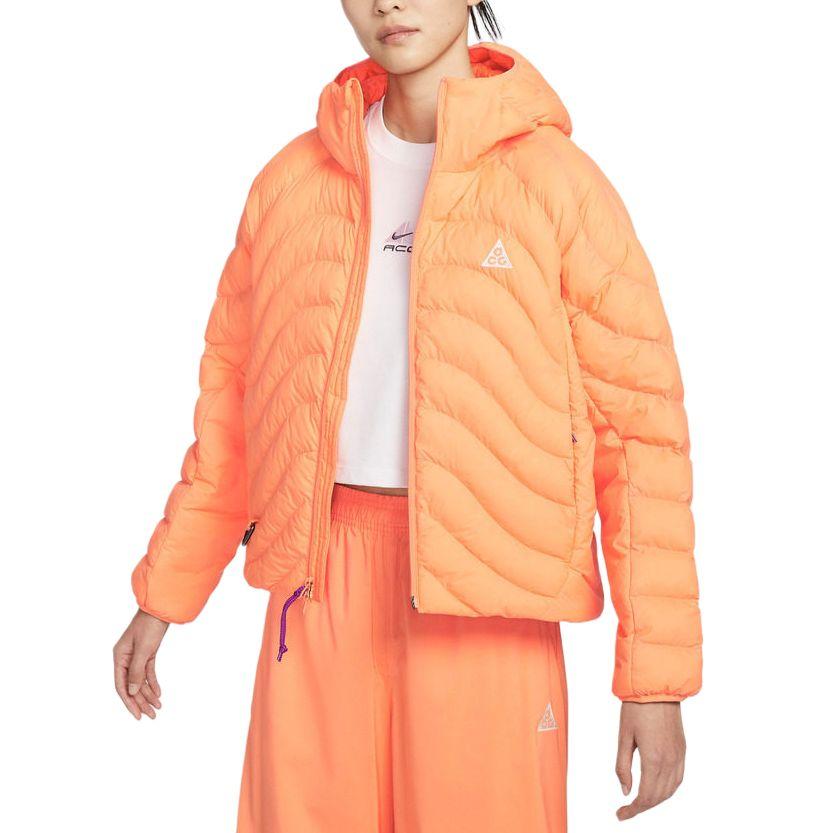 Nike ACG FW25 Lava Flow Therma-FIT ADV Windproof Warm Loose Fit Hooded Zip-Up Long Sleeve Cotton Jacket Women jackets HM9964-833