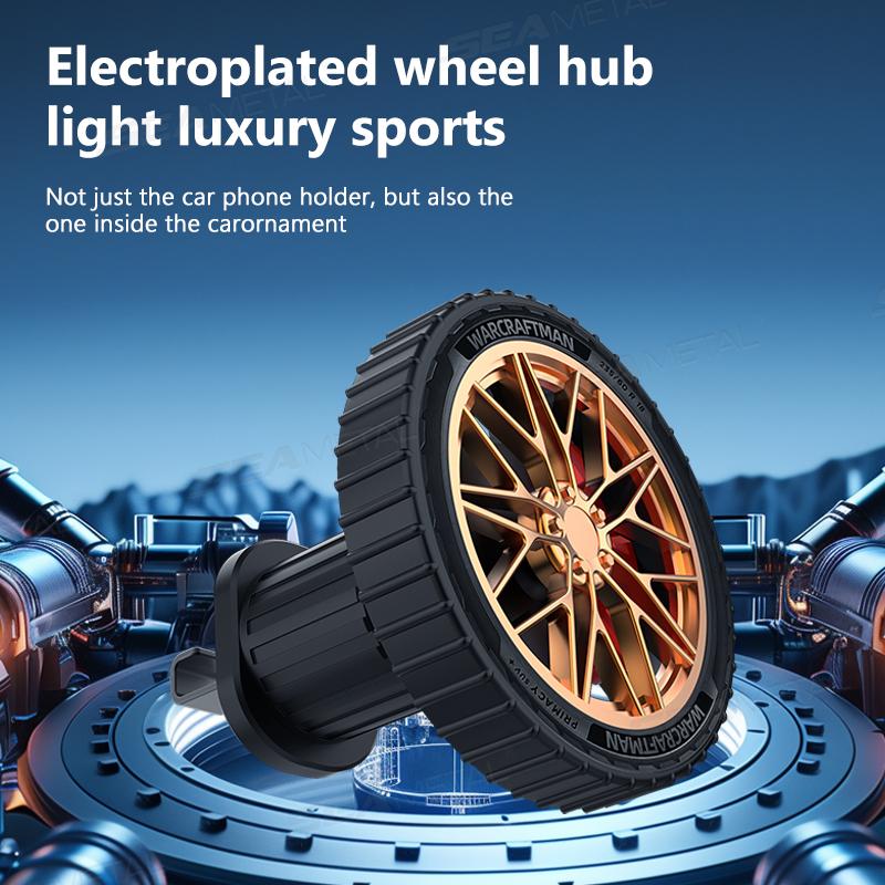 Магнитный автомобильный держатель для телефона на вентиляционную решетку — фото 4