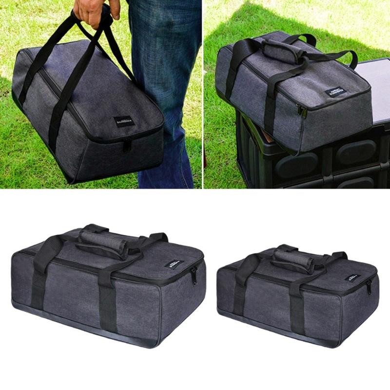 Waterproof Pot Stove Storage Gas for Tank Bag Picnic Basket Outdoor Camping Stove Gas Canister Pot Carry Bag Storage Sac