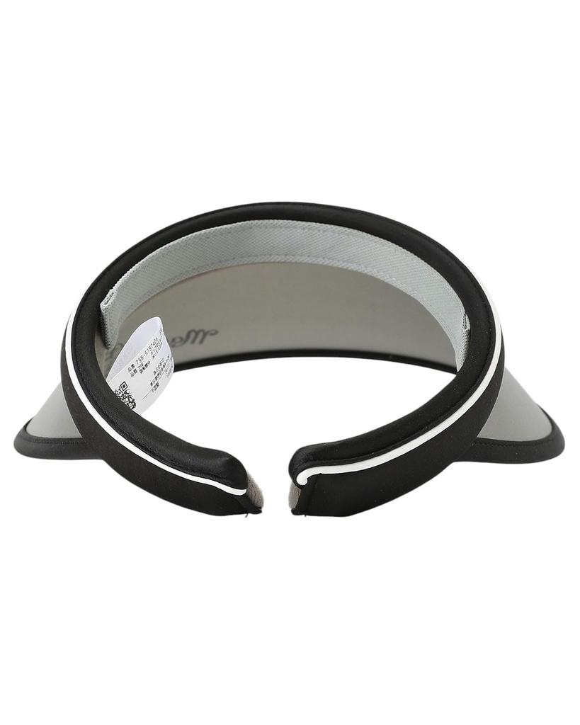 [MASTER BUNNY] Women's Clip Visor (Brim: UV Protection)  Golf Hat  758-5187406 010Black FR