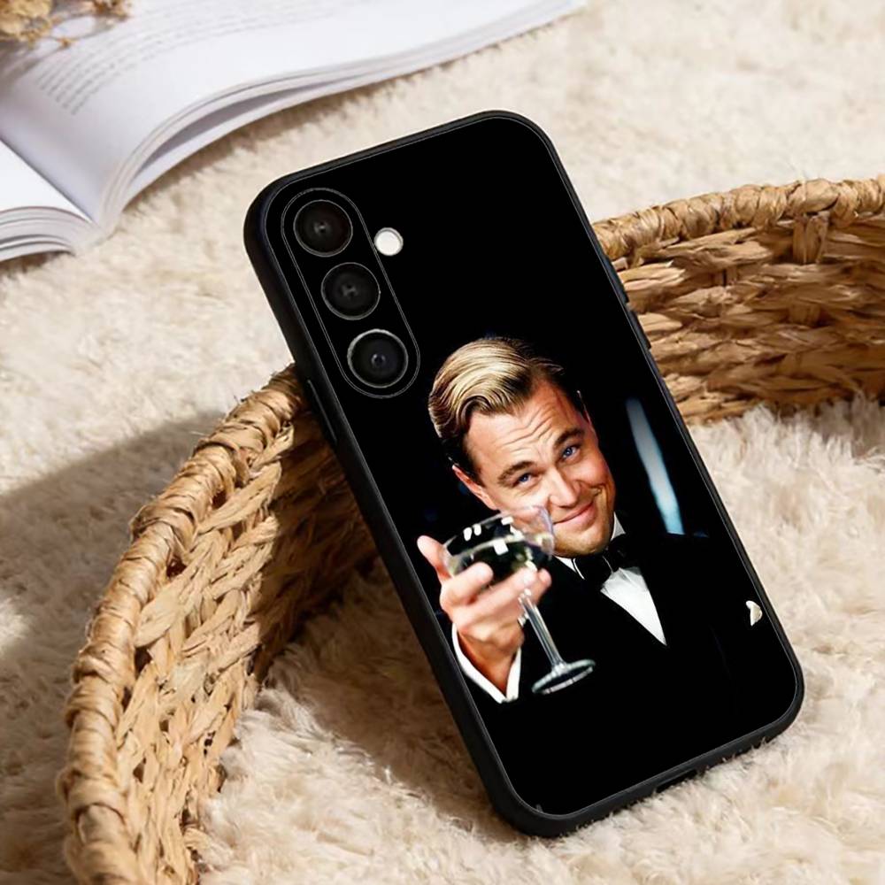 Actor L-Leonardo Jack Leo Phone Case For Samsung Galaxy A91,80,73,72 ,71,53,52,32 ,31,22,21s,20,Soft Black Case