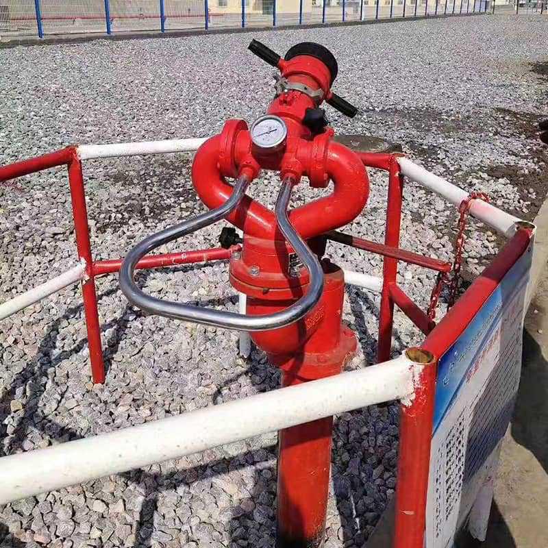 PS30/50 Dual-Use Manual Fire Monitor with 360° Rotating Adjustable Spray