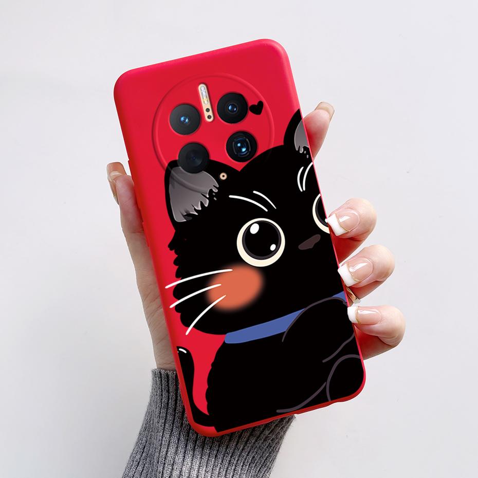 Phone Cases for Huawei Mate 50 Pro Cute Rabbit Pandas Case For Huawei Mate50 Pro Mate 50Pro Soft Silicone Shockproof Back Cover