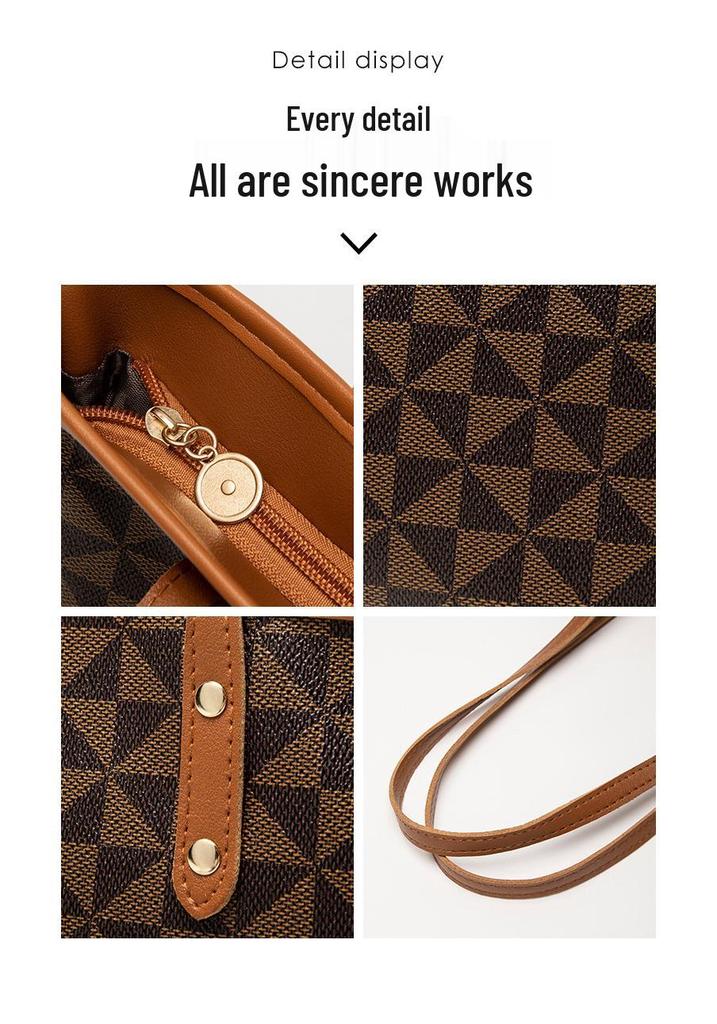 Trendy Versatile Printed Women's Tote Bag 2025 - Fashionable, Generous, Large Capacity Handbag