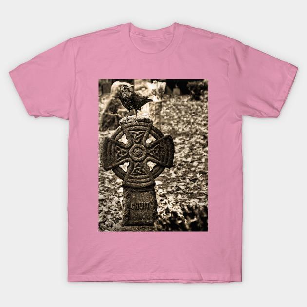 T-Shirt Damen Krähe Cruit Harajuku Druck Kawaii T-Shirt Sommer Kurzarm Damen T-Shirt Top Tee