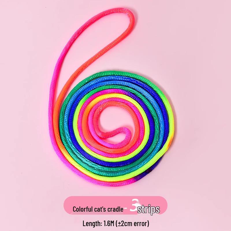 Children's Rainbow Chinese Jump Rope for Students