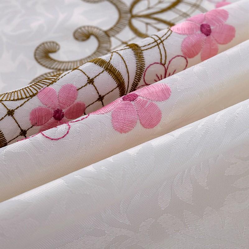 Pastoral Polyester Tea Table Tablecloth Table Cloth Chair Cushion Seat Cover Table Cloth Dust Proof Cloth Household Table Flag