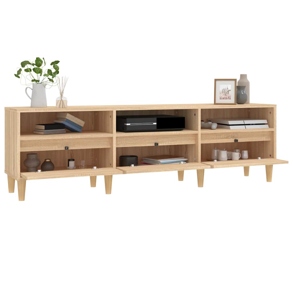 Szafka Pod Tv, Dąb Sonoma, 150X30X44,5 Cm