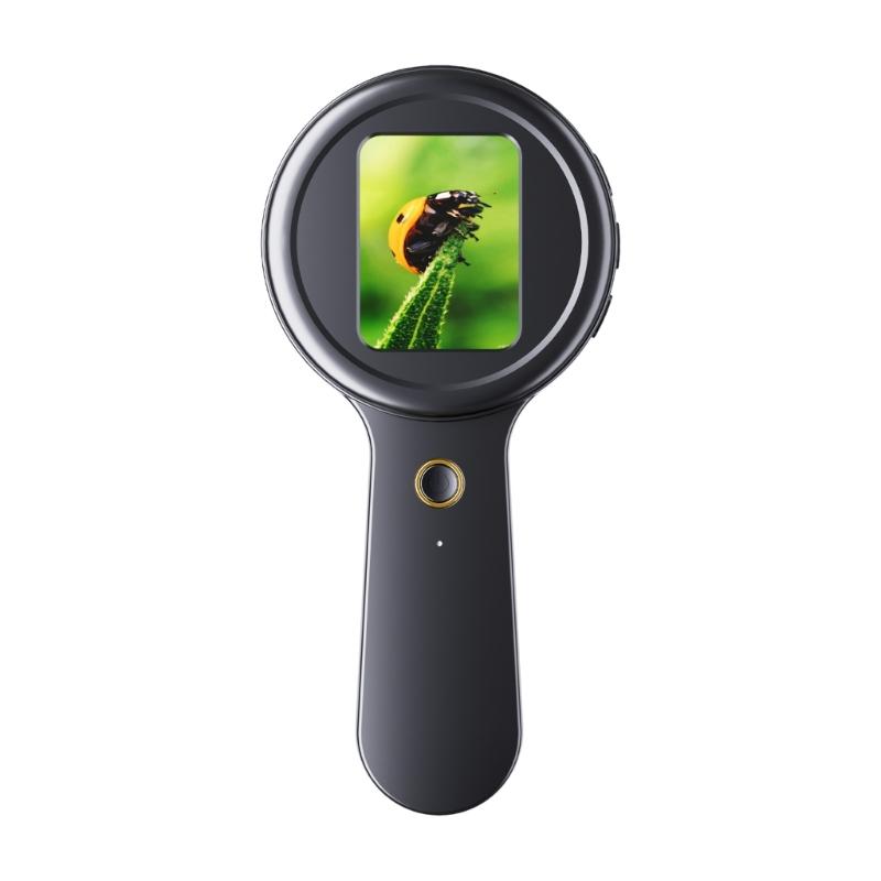200 Megapixel High Definition Digital Children Microscope Portable Design for Science Education & Outdoor Exploration