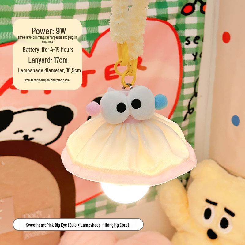 Charming Bedside Pendant Night Light for Dorms & Bedrooms