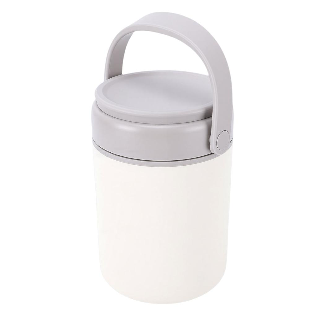 Insulated Soup Cup Stainless Steel Foldable Handle Portable   Food Storage Container for School