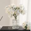 Cherry Blossom Branch Bouquet Short Branch Spring Peach Flower Artificial Flower Home Decoration Small Bouquet