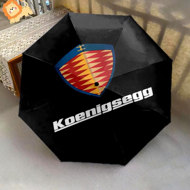 Koenigsegg: Precision Motion Folding umbrella 8 paraphenoid bones Suitable for all seasons Umbrella Three folds Umbrella