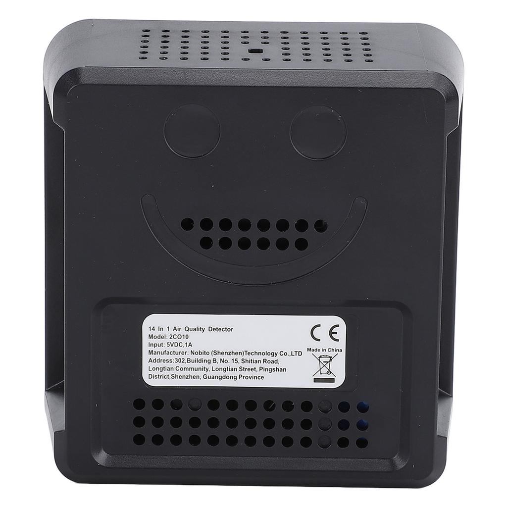 Smart Air Quality Meter 14 in 1 HCHO PM2.5 VOC Temperature Humidity Detector WiFi Indoor Air Quality Tester for Tuya APP