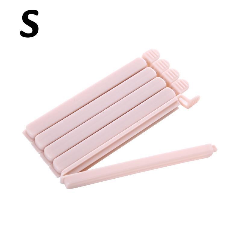 

5PC/1set Food Bag Sealing Clips Plastic Colorful Sealing Clips Moisture-proof Sealing Clip Snack Coffee Potato Chip Storage Tool