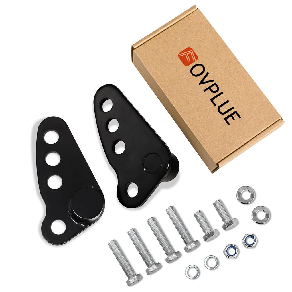 FOVPLUE 1" 2" 3" Rear Adjustable Lower Kit for Harley Touring 2002-2016 (with Air