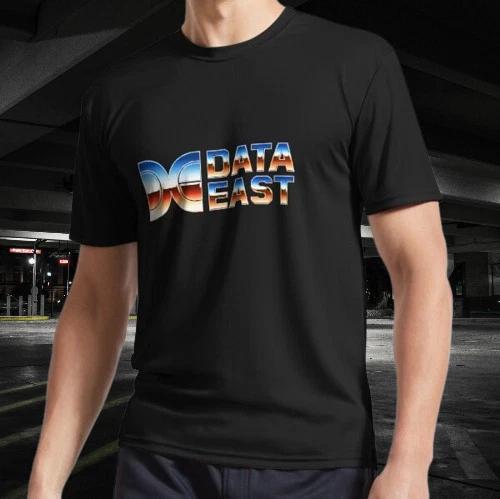 

Classic DATA EAST Logo - 80s Retro T-Shirt Funny Size Mode American T-shirt L