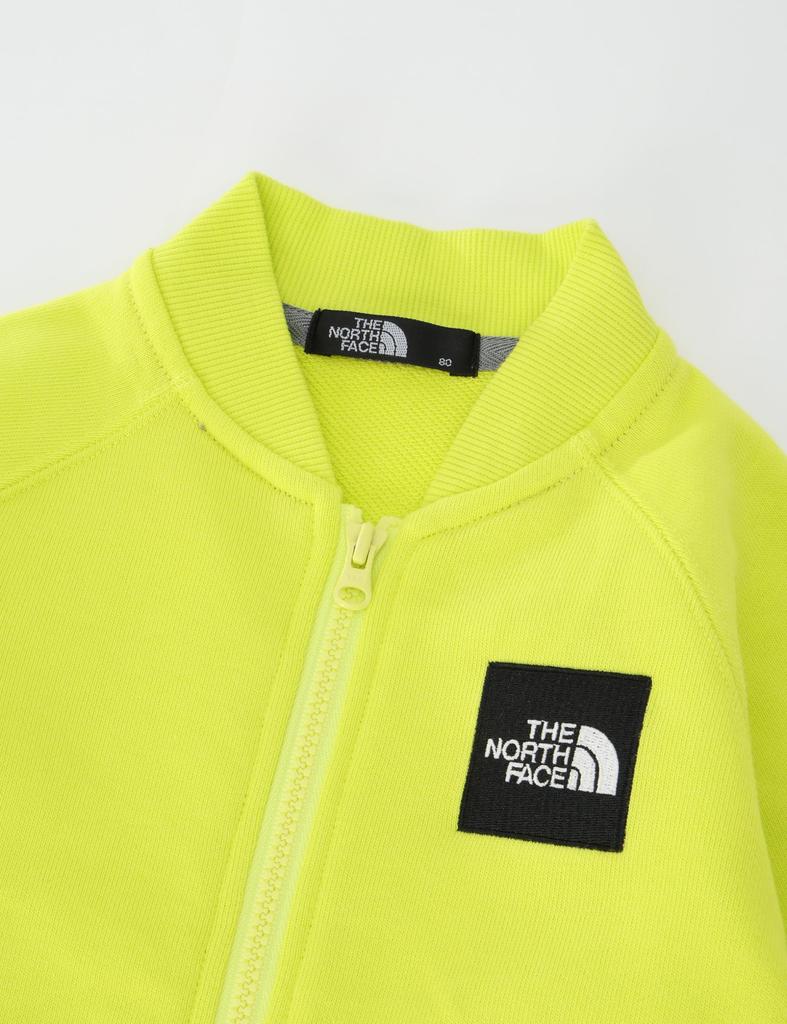 The North Face Baby Sweatshirt Logo Cold Organic Sulphur Spring Size 80 Jacket, Unisex, Weather, Cotton, Green,