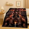 3D Rap Tupac 2pac Hip-Hop Music Rapper Catnap Flannel Blanket,Soft Plush Throw for Home Bedroom Bed Sofa Cover Kid Gift Picnic