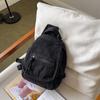 Dżinsowy Plecak Damski Duża Pojemność Retro Torba na Ramię Crossbody Wielofunkcyjna Torba na Pierś