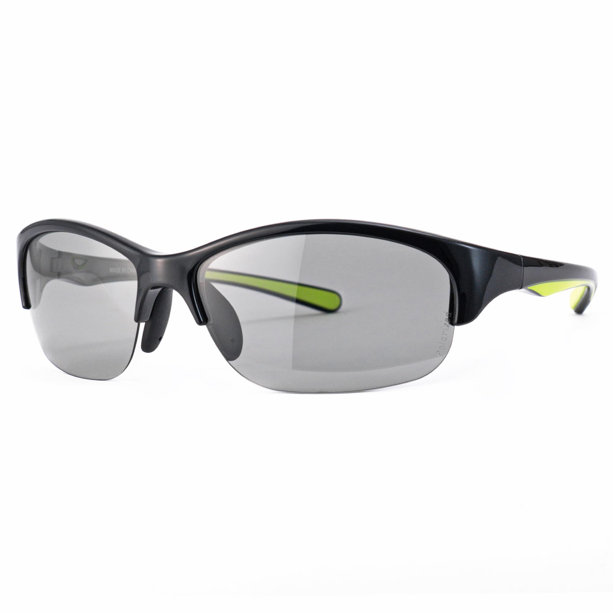 

Фотохромні Поляризовані Поляризовані Фотохромні [A-Fit] Сонцезахисні окуляри, Чоловічі, Сонцезахисні окуляри, Сонцезахисні окуляри, Спорт, Чорний/Лаймово-зелений, AF-S205HTN-C4