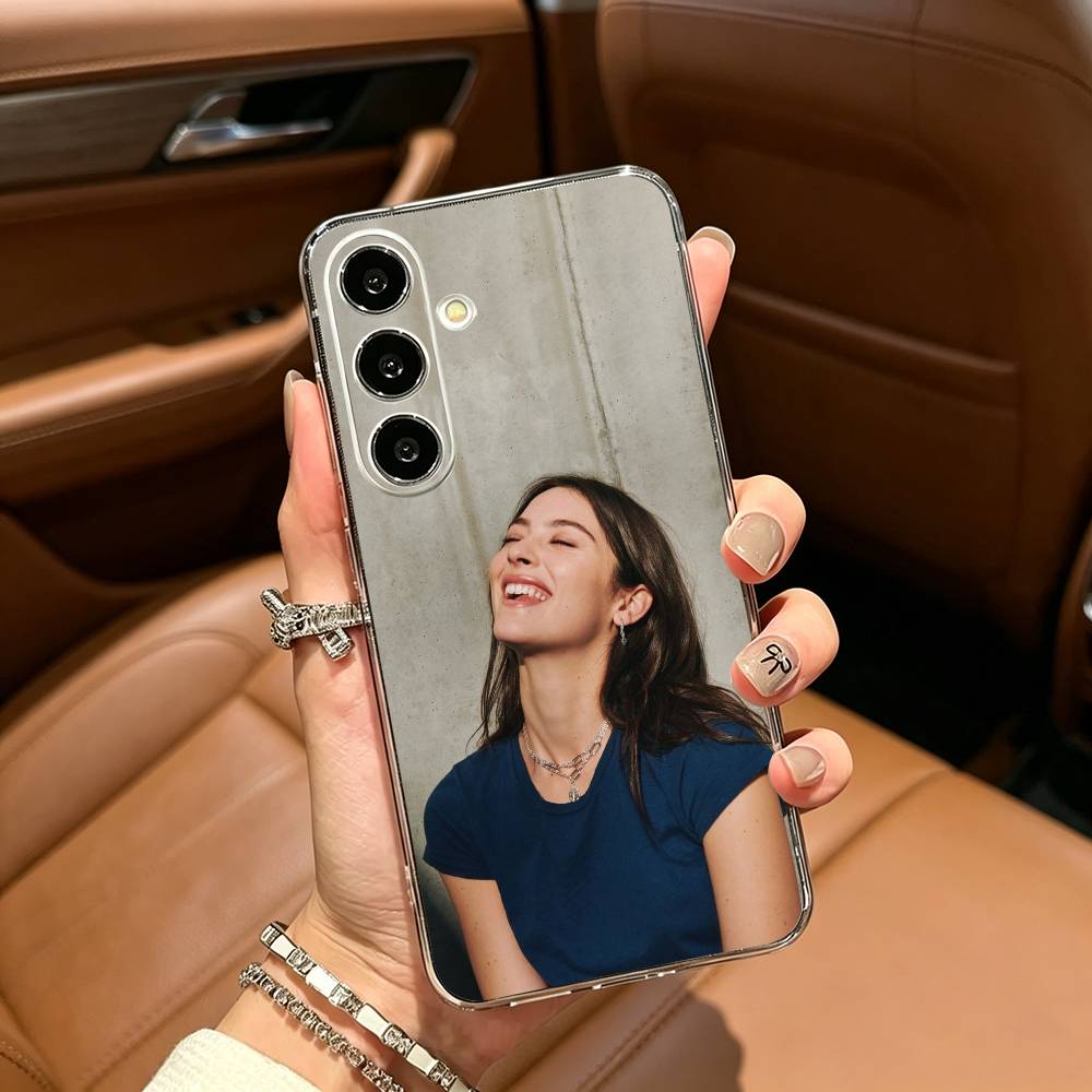 Pop singer-Gracie-A- Abrams Clear Phone Case for Samsung Galaxy A71, A70, A52, A51, A40, A30