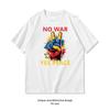 No War Yes Peace Supporter Venezuela Flag Anti Wars Tshirt Woman Man Casual Cotton Graphic T Shirts Creative Streetwear