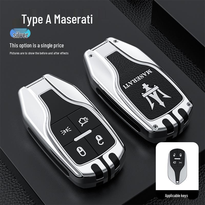Maserati Ghibli & Levante Key Case with Metal Buckle