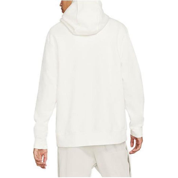 Nike Sweatshirts Men's Sail White Hooded Thickened Regular BV2655-133